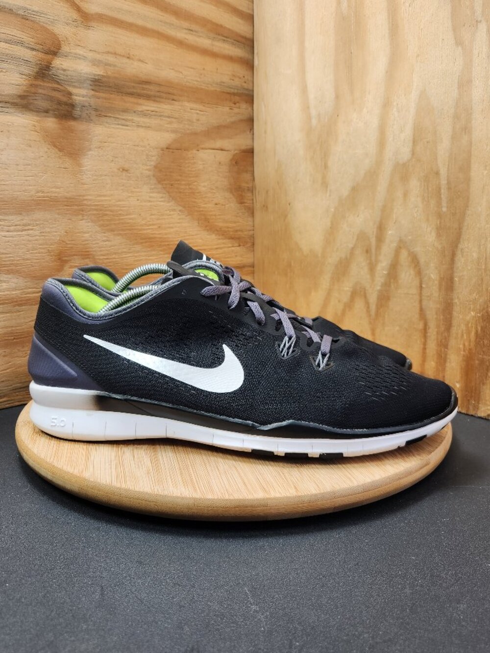 Nike Free TR Fit 5 Womens Black Training Running Shoes Sneakers Size 13